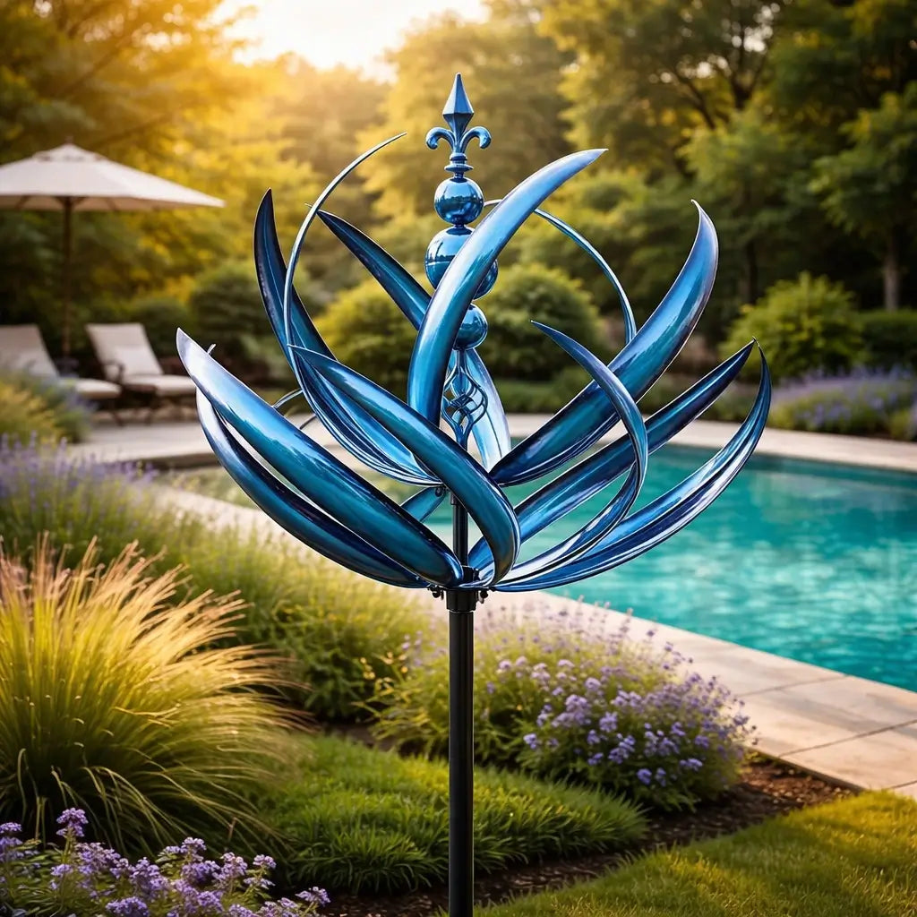 Weerhaan van metaal | Decoratie voor tuin en dak | FloraSpindel