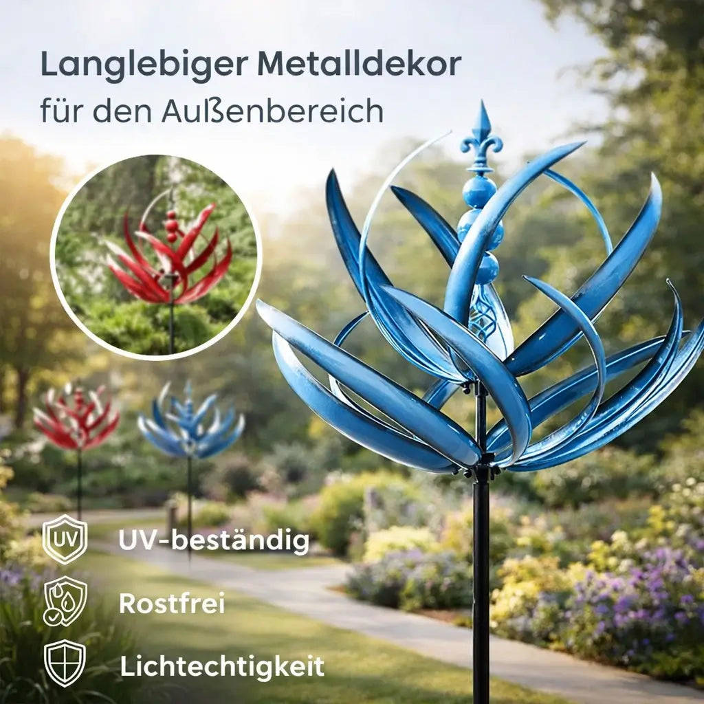 Weerhaan van metaal | Decoratie voor tuin en dak | FloraSpindel