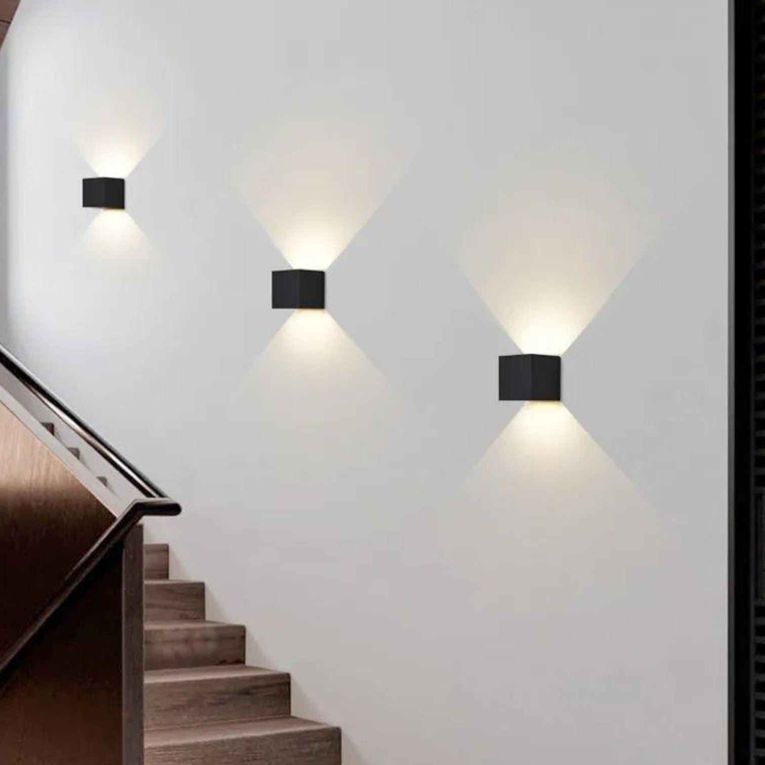 LuxeLumen Waterdichte Wandlamp | Verstelbare stralingshoek voor optimale verlichting