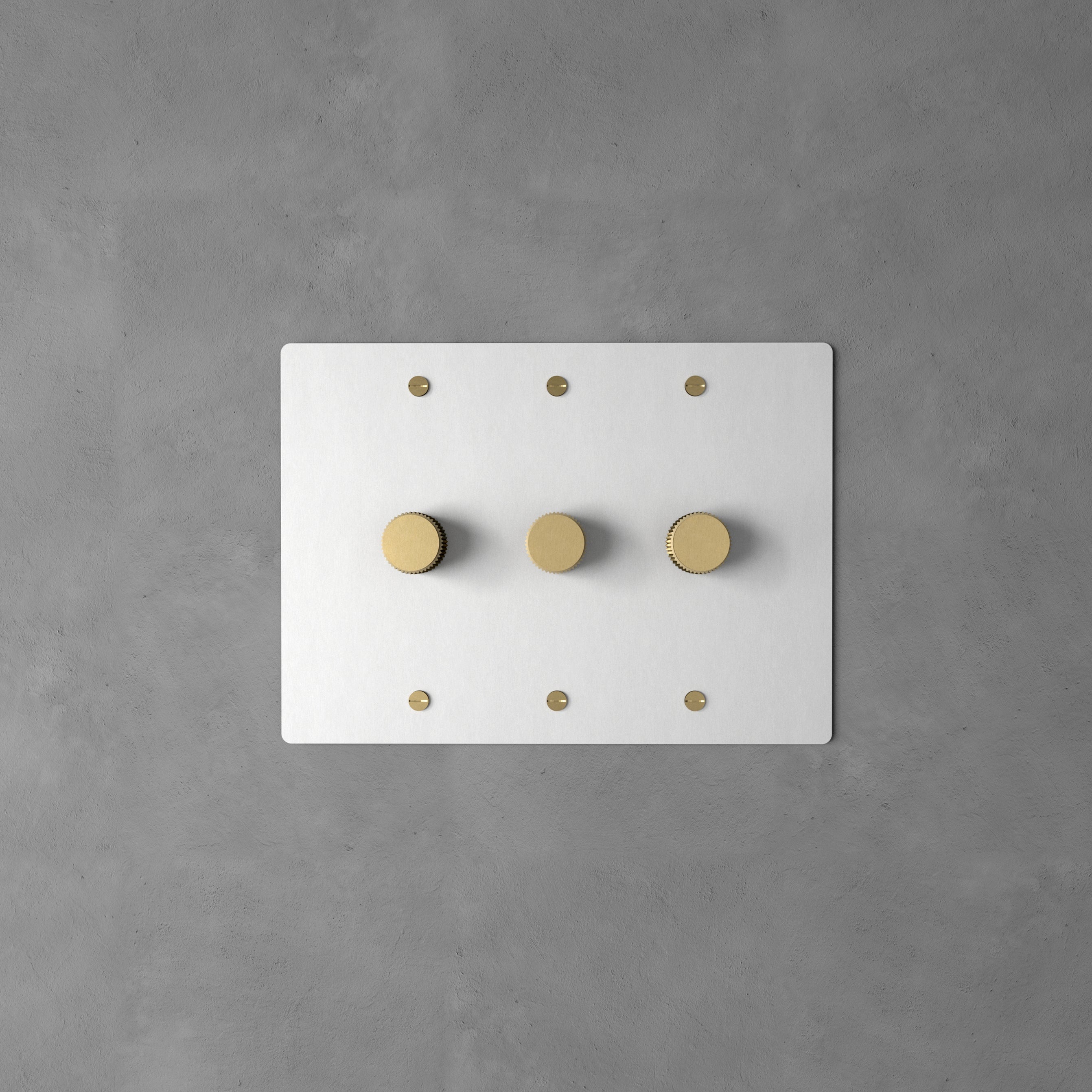 Messing Dimmer Schakelaar