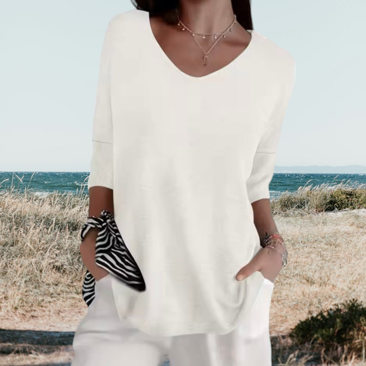 Gerda™ Zomer V-hals Top
