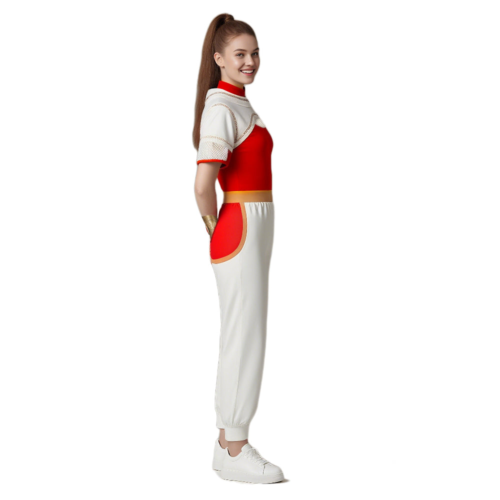 Meisjes Halloween Kostuum Witte Vampier Outfit Set